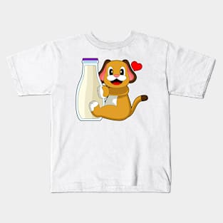 Dog Milk Kids T-Shirt